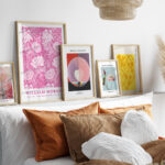 Plakater og rammer som en naturlig del af boligindretningen